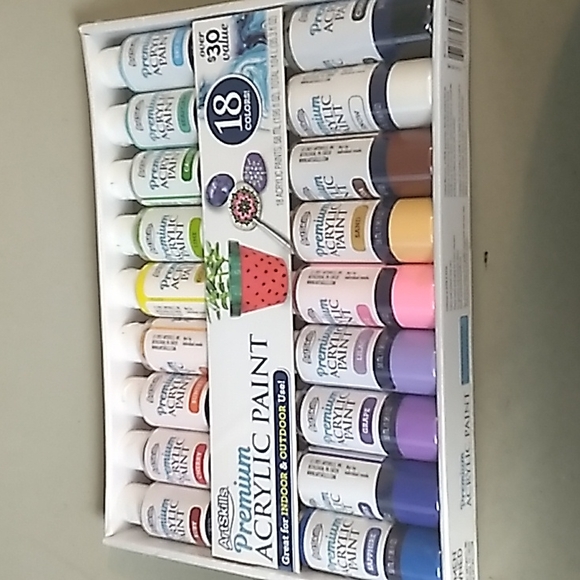 Art Skills Other - Art Skills Premium Acrylic Pant 18 Paints 1.96 FL oz for each paint color